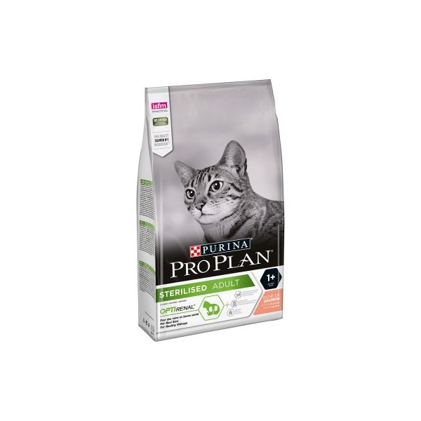 Purina Pro Plan Pisica Adult Sterilizat Optirenal cu somon