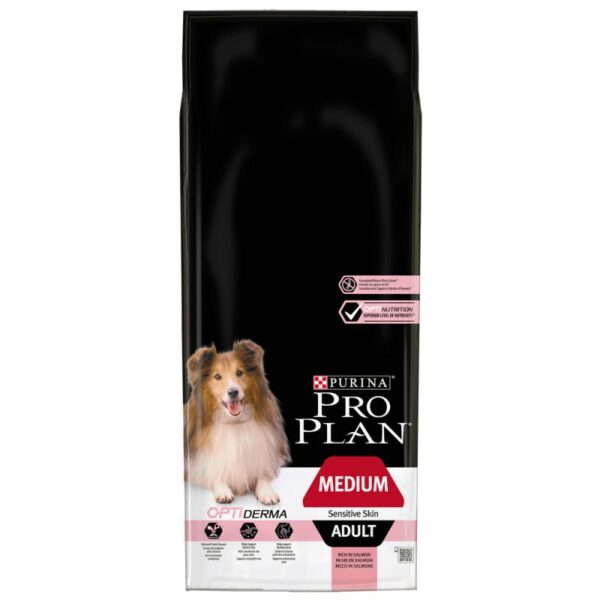 purina pro plan medium adult cu somon