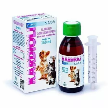Kardioli Pets, 150 ml, Catalysis Vet Supliment impotriva afectiunilor inimii la caini si pisici Kardioli Pets, 150 ml, Catalysis Vet Supliment impotriva afectiunilor inimii la caini si pisici