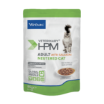 Virbac Adult Neutered Hrana umeda cu Somon 12x85g – Hrană umedă pentru pisici sterilizate