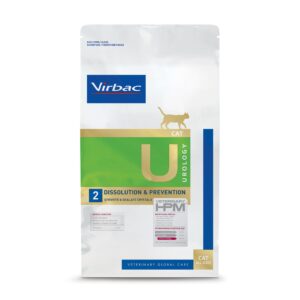 Virbac Urology 2 Dissolution & Prevention Hrană Uscată pentru Pisici cu Pui Carne de porc 1.5kg