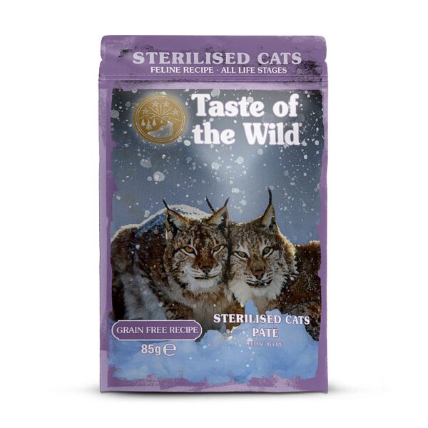 Taste of the Wild Sterilised All Life Stages cu Pui Pate 85 Gr