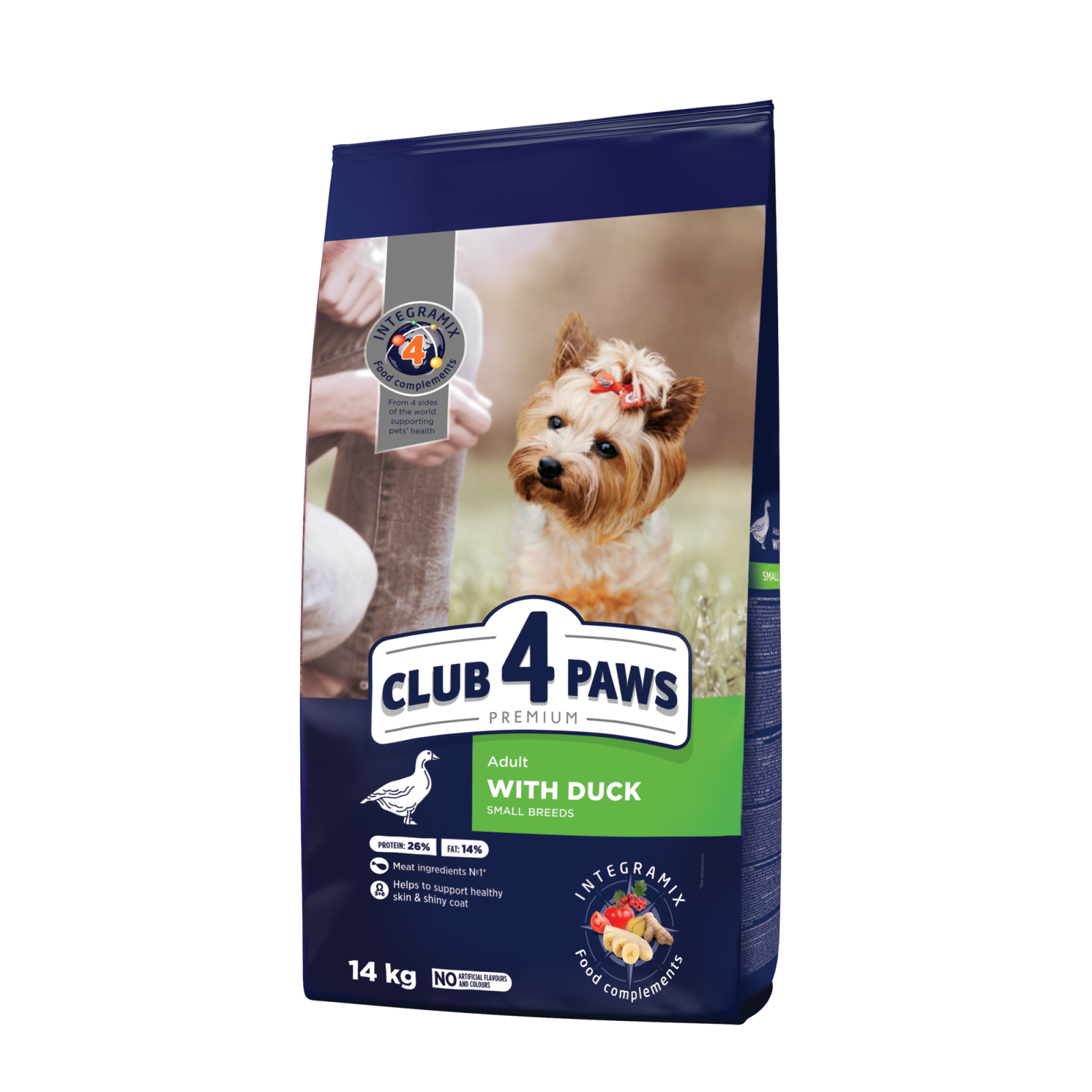 club-4-paws-hrana-uscata-caini-de-talie-mica-14kg-copie-782355 Hrana uscata caini de talie mica cu rata 14kg Club4Paws